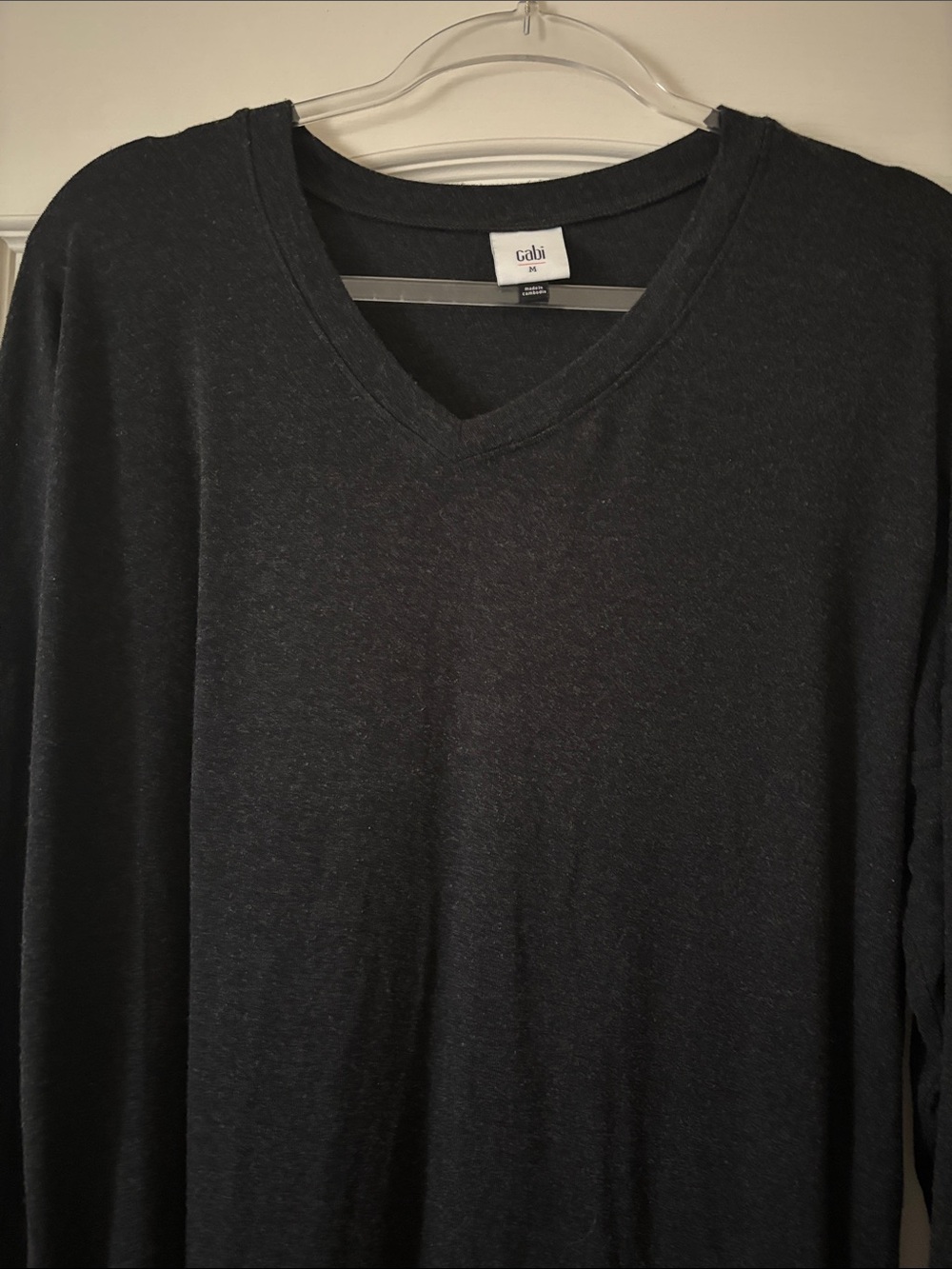 Cabi Serenity Tee size Medium black